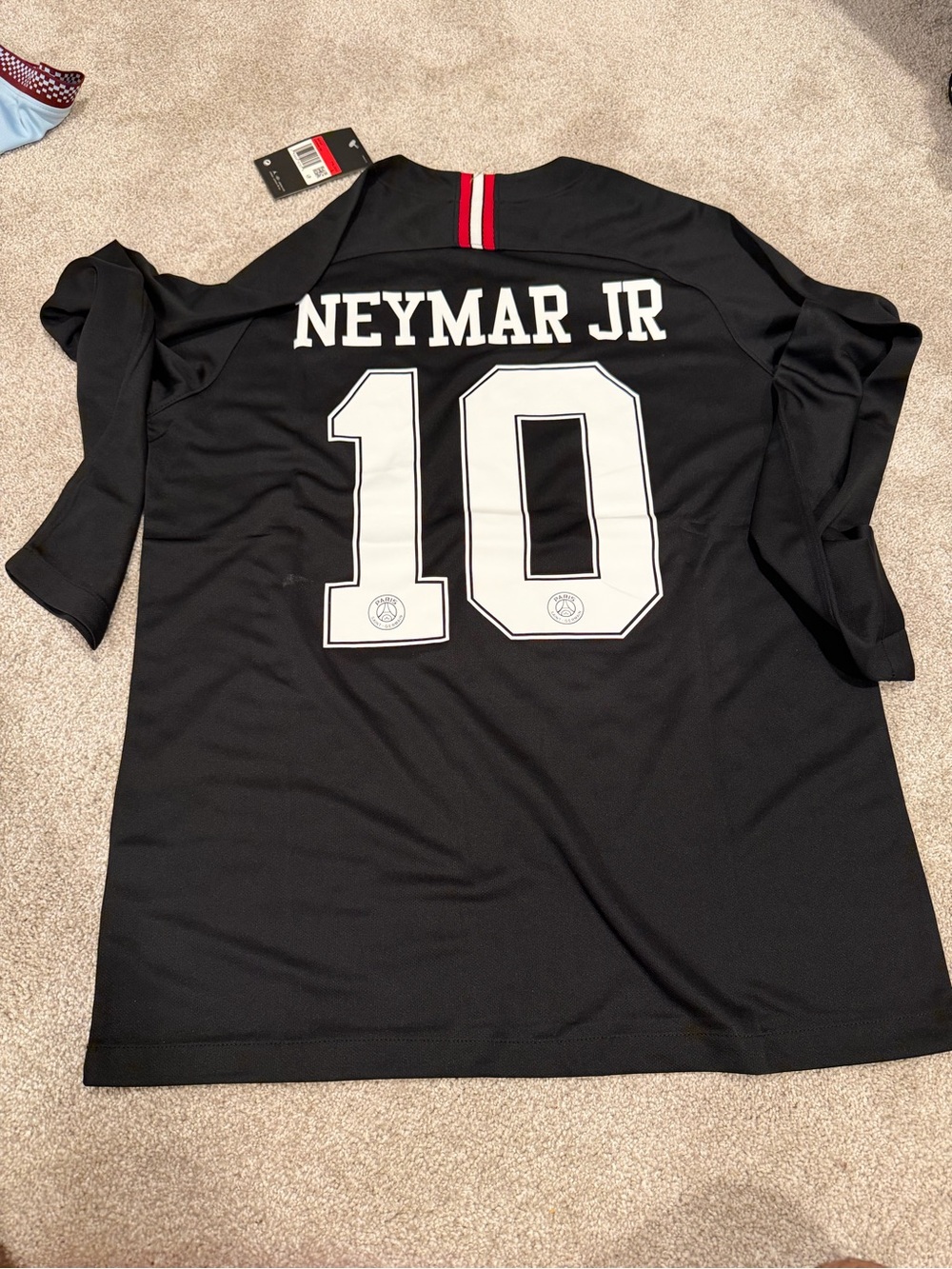 Men’s classic PSG iconic Neymar #10 slim fit long sleeve jersey